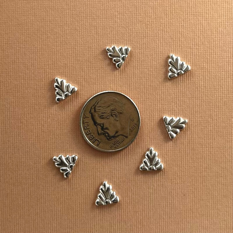 silver frill solderable accent